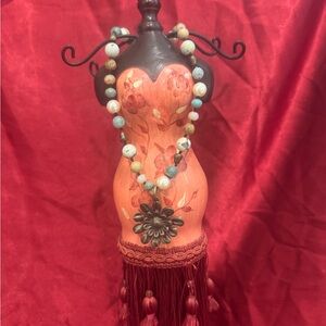 Elegant Multicolor Beaded Necklace